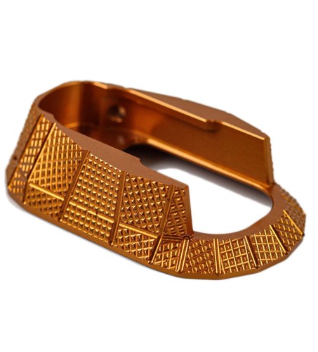 Przejdź do produktu LOK Grips Magwell Gridlok do Shadow 2 - Pomarańczowy