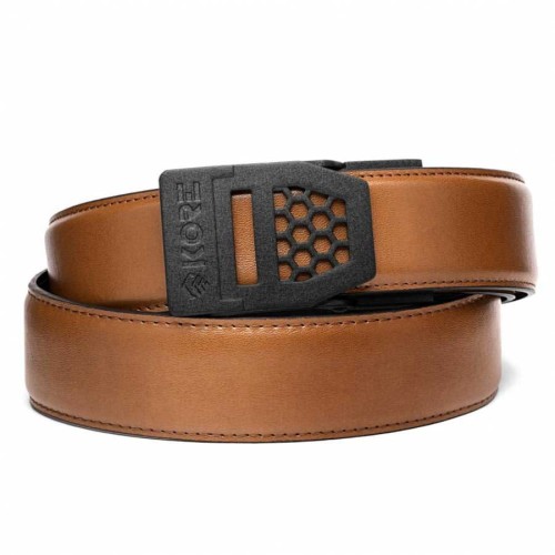 Przejdź do produktu Pas strzelecki Kore Essentials Leather Gun Belt X6 tan