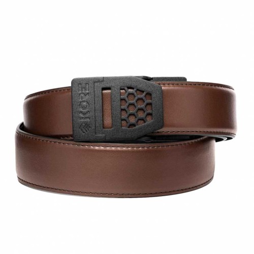 Przejdź do produktu Pas strzelecki Kore Essentials Leather Gun Belt X6 brązowy