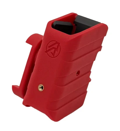 Czerwona ładownica pistoletowa IPSC DAA Racer Gen-2.