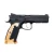Mosiężny magwell Eemann Tech zamontowany na pistolecie CZ Shadow 2.
