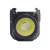 Latarka taktyczna Streamlight TLR-7 X USB - 500 lm na białym tle. Widok z przodu na diodę i soczewkę.