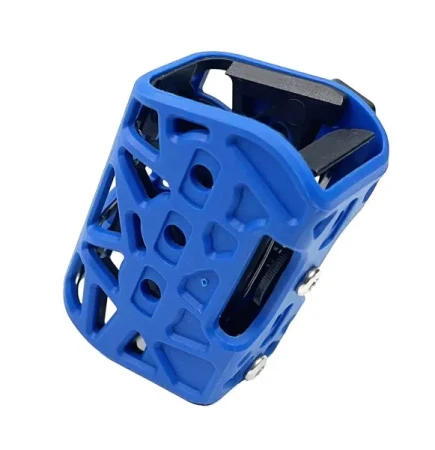 Ładownica IPSC DAA X-Ray Polimer Pouch, niebieska. Widok z lewej strony.