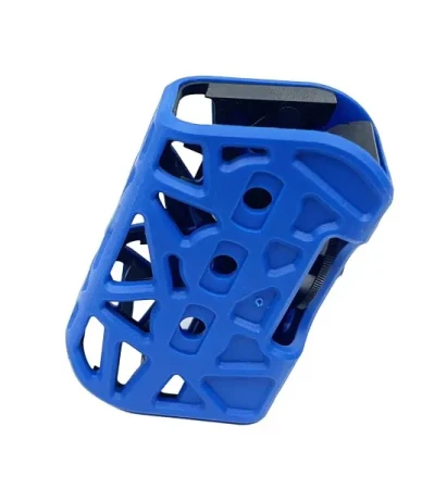 Ładownica IPSC DAA X Ray Polimer Pouch, niebieska. Widok z boku.
