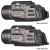 Porównanie włącznika wysokiego z niskim latarki Streamlight TLR-7 HL-X USB.