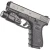 Latarka Streamlight TLR-7 HL-X USB na pistolecie Glock.