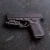 Streamlight TLR-7 HL-X USB na pistolecie Glock.