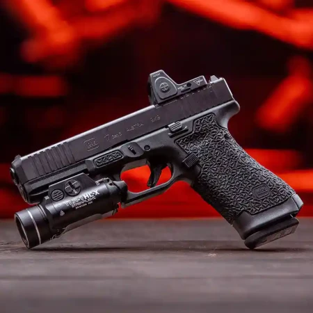 Streamlight_TLR-1_HL-X_USB na pistolecie Glock 17 Gen 5.