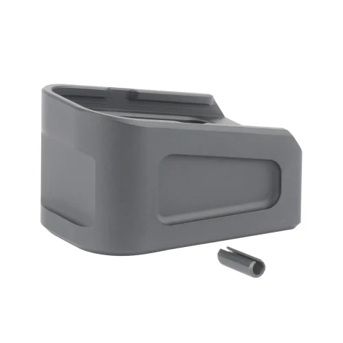 Przejdź do produktu FTCS Powiększona stopka magazynka do Glock 19 +3 naboje Graphite Black