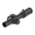 Delta Stryker HD 1-10x28 SDOG-1 na białym tle - przód i lewa strona z pokrętłem regulacji paralaksy i podświetlenia.