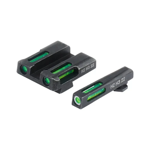 Przejdź do produktu HiViz Glock LiteWave H3 Tritium/Fiber Optic Sight Set GLN325 Przyrządy celownicze trytowo - światłowodowe