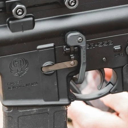 Magpul BAD Lever na karabinku AR-15 Ruger.