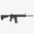 Magpul MOE-K2 zamontowany na karabinku AR-15. Kolor czarny.