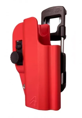 Double Alpha Max holster do pistoletów SIG Sauer P320 czerwona.