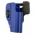 Kabura Double Alpha DAA MAX IDPA Holster niebieska - strona zewnętrzna.