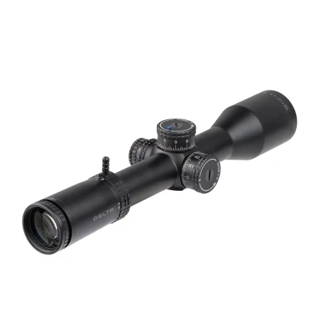 Luneta PRS i DMR Delta Optical Javelin 3.5-21x50 FFP SKR-1 - dźwignia szybkiej zmiany powiększenia.