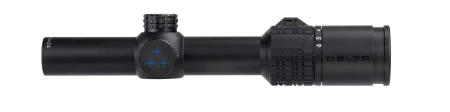Lewy profil lunety celowniczej Delta Hornet 1-6x24 DDMR.