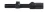 Lewy profil lunety celowniczej Delta Hornet 1-6x24 DDMR.