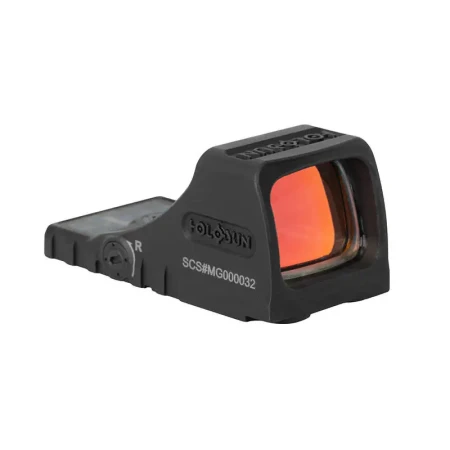 Kolimator Holosun SCS MOS Solar Green Dot - przód i prawa strona.