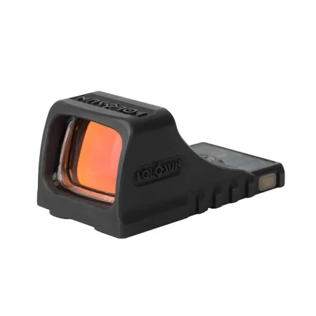 Kolimator Holosun SCS MOS Solar Green Dot na białym tle.