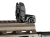 Magpul MBUS Front Sight – muszka składana zamontowana na szynie łoża karabinka AR15.