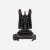 Magpul MBUS Pro Front Sight – stalowa składana muszka celownicza AR15 w pozycji rozłożonej. Widok od tyłu.