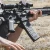 Magazynek Magpul - PMAG 40 załadowany w karabinku AR15.