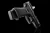 Strike Industries aluminiowa powiększona stopka magazynka +5 na pistolecie Glock 19.