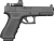 Podwyższone przyrządy celownicze Glock. Metalowe, regulowane LPA RDS01GL6F.