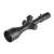 Luneta Delta Optical Stryker HD 4,5-30x56 FFP LRD-1P przód i lewa strona z wieżyczkami taktycznymi i pokrętłem regulacji paralaksy.