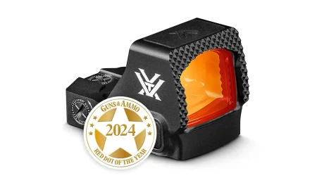Vortex Defender ST 6 MOA z odznaczeniem Guns & Ammo.