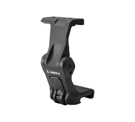 Unity Tactical FAST FTC Omni QD - Montaż powiększalnika w pozycji rozłożonej.