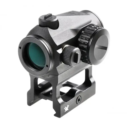 Kolimator karabinowy Vortex Crossfire Red Dot na białym tle.