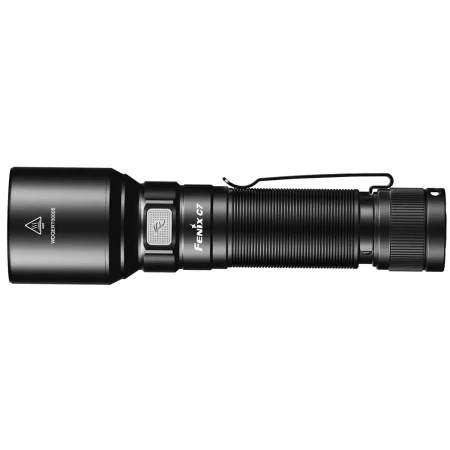 Latarka Fenix C7 LED 3000 lm - włącznik boczny.