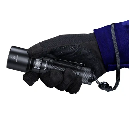 Latarka Fenix C7 LED 3000 lm - smycz zabezpieczająca.