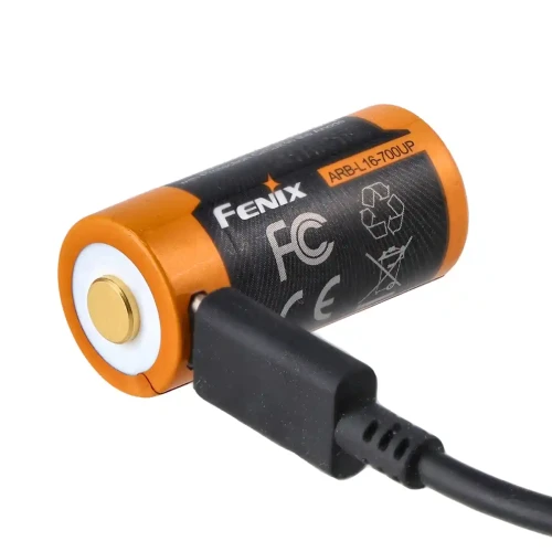 Przejdź do produktu Fenix USB ARB-L16UP - Akumulator litowo-jonowy 16340 700 mAh 3,6 V