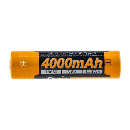 Akumulator USB 18650, 4000 mAh Fenix ARB-L18U.