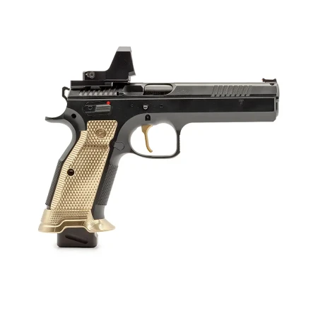 Powiększony mosiężny magwell do klasy optics - CZ TS, CZ TS2, CZ TS3.