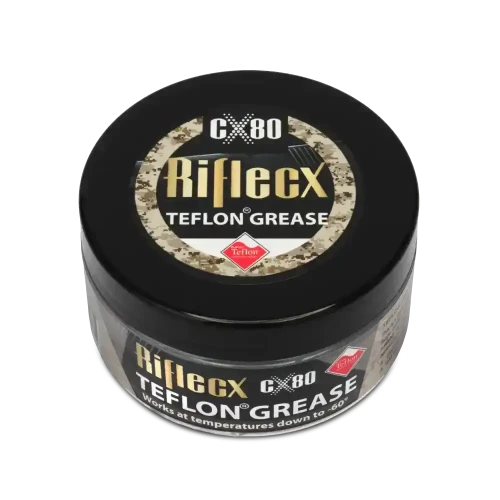 Przejdź do produktu RifleCX Teflon Grease 100 g - Smar teflonowy stały do broni, tłoków i urządzeń wylotowych