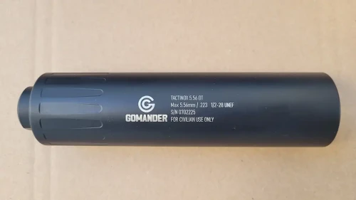 Przejdź do produktu Outlet - Gomander Tactinox DT 5,56 1/2x28 UNEF - Tłumik dźwięku – Czarny