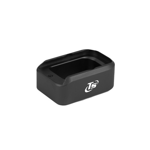 Przejdź do produktu Toni System - Aluminiowa stopka magazynka Standard +2 do Glock 17 / 19 / 34 / 45 (Gen 3-6) - czarna
