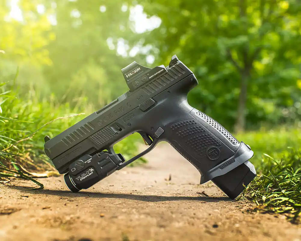 CZ P-10 C z lejkiem Strike Industries od P-10 F
