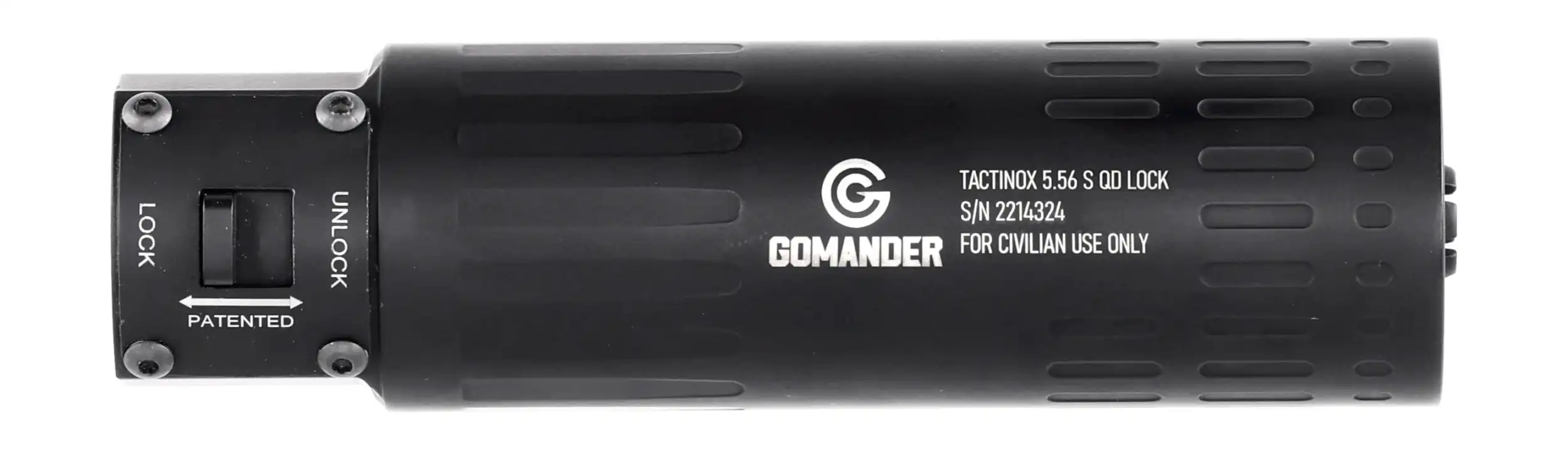 Tłumik Gomander TACTINOX QD-LOCK S.