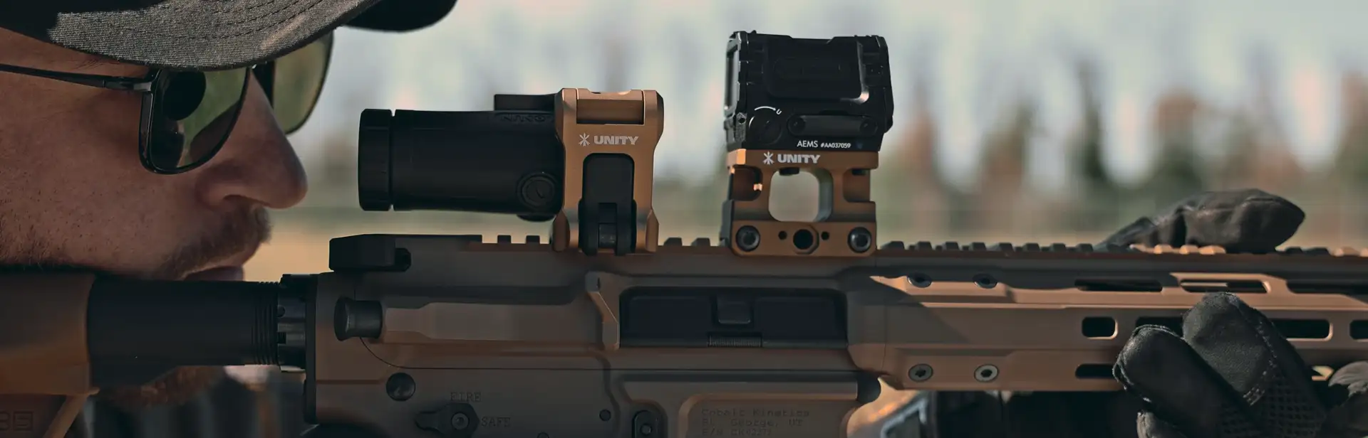 Unity Tactical FAST FTC Omni QD - Montaż powiększalnika na karabinku AR15.