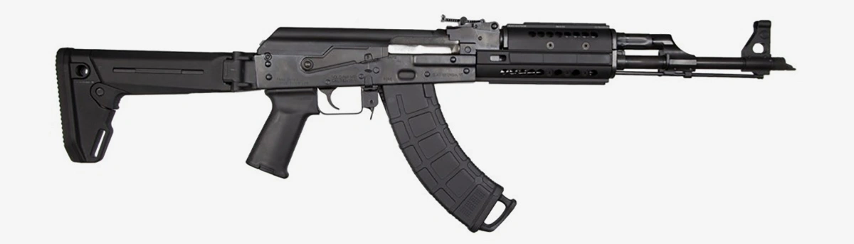 Chwyt pistoletowy do karabinka AKM - Magpul MOE AK+ w kolorze czarnym.