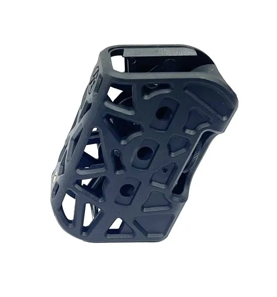 Ładownica IPSC DAA X Ray Polimer Pouch, czarna. Widok z boku.