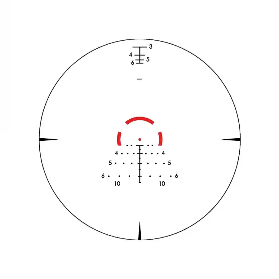 Znak celowniczy lunety Vortex Venom 1-6x24.