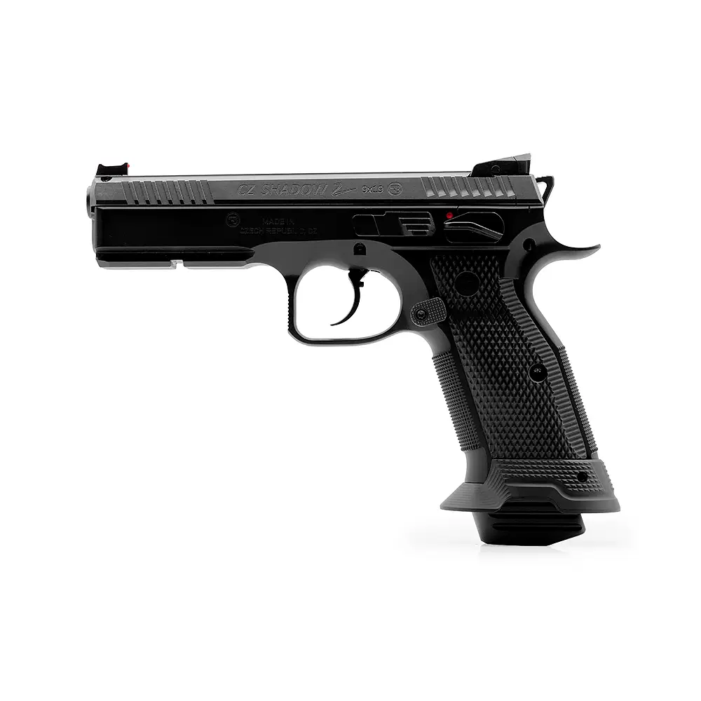Lejek do CZ Shadow 2 Eemann Tech Ultimate na pistolecie.