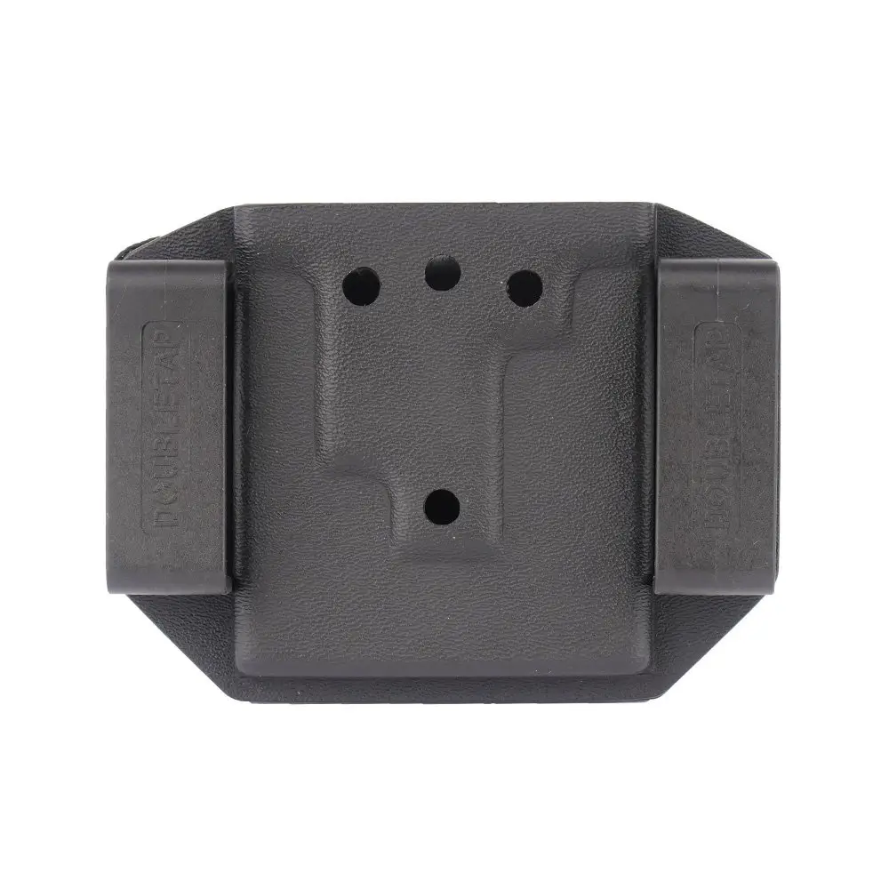 Ładownica karabinkowa Doubletap Gear Narrow Kydex OWB od strony wewnętrznej z przelotkami do pasa strzeleckiego.