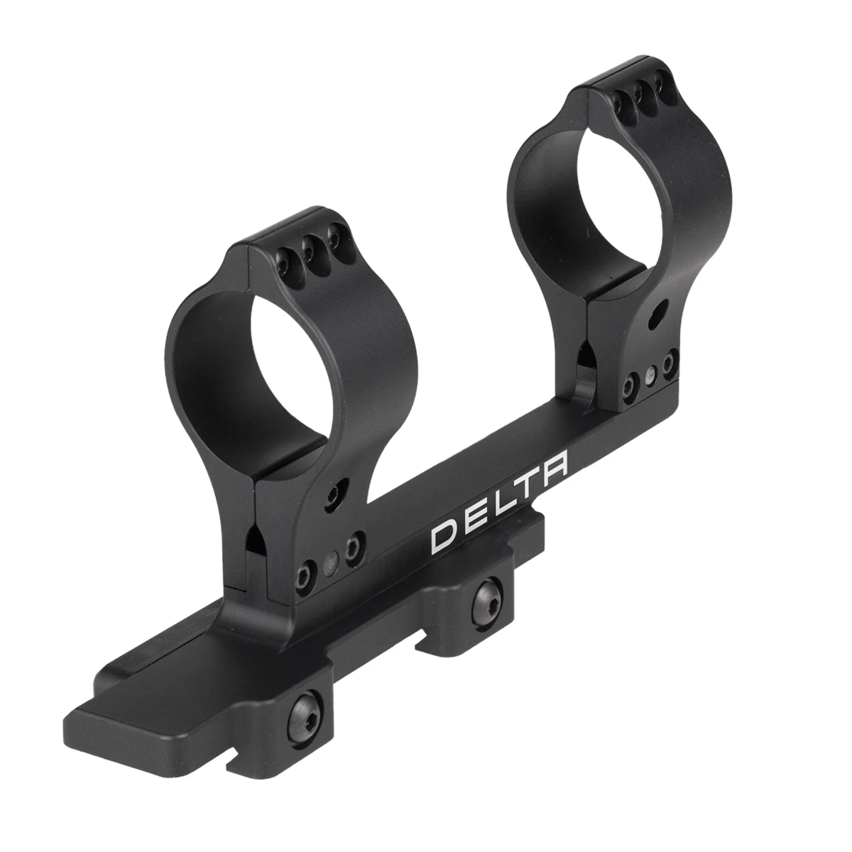 Montaż AR-15 Delta 30 mm cantilever wysoki - tył i prawa strona.